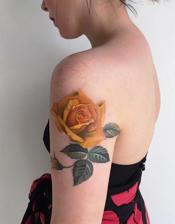 50 Amazing Rose Tattoo Designs  Tats n Rings