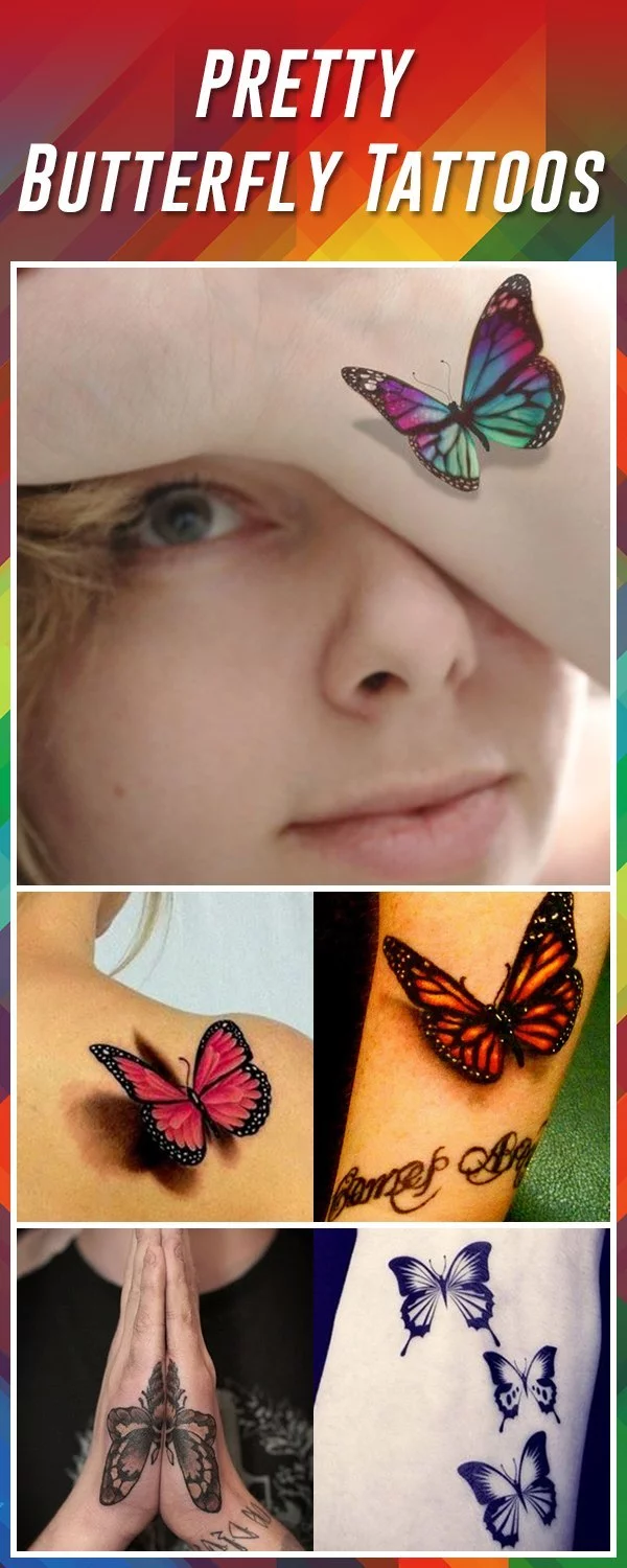 Butterfly And Star Tattoo  Tattoo Designs Tattoo Pictures