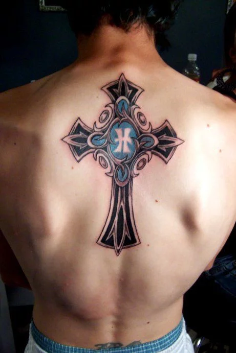 101 Great Cross Tattoo Ideas For Back  Psycho Tats