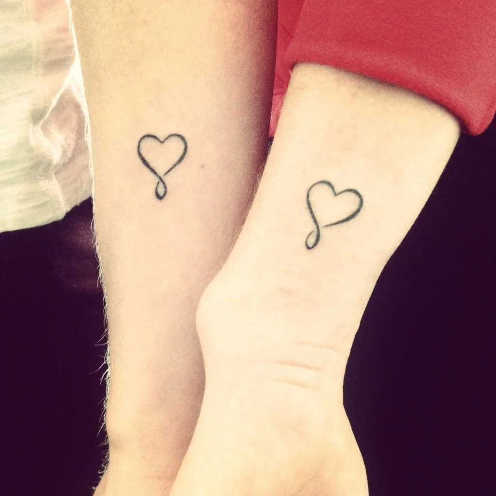 Details more than 79 best friend heart tattoos latest  thtantai2