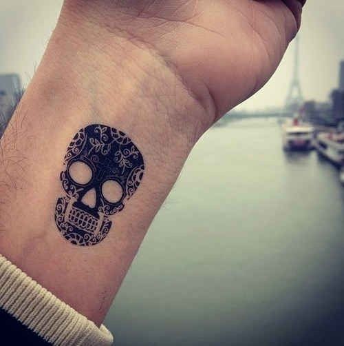 Skull tattoo design hires stock photography and images  Alamy