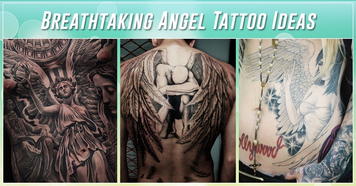 Fallen Angel Tattoo On Fore Arm