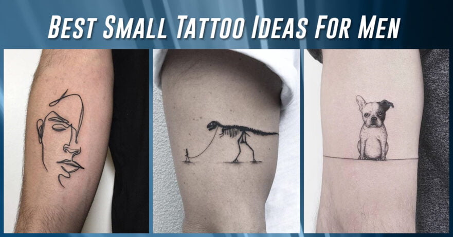 44 Stunning Small Tattoos For Men