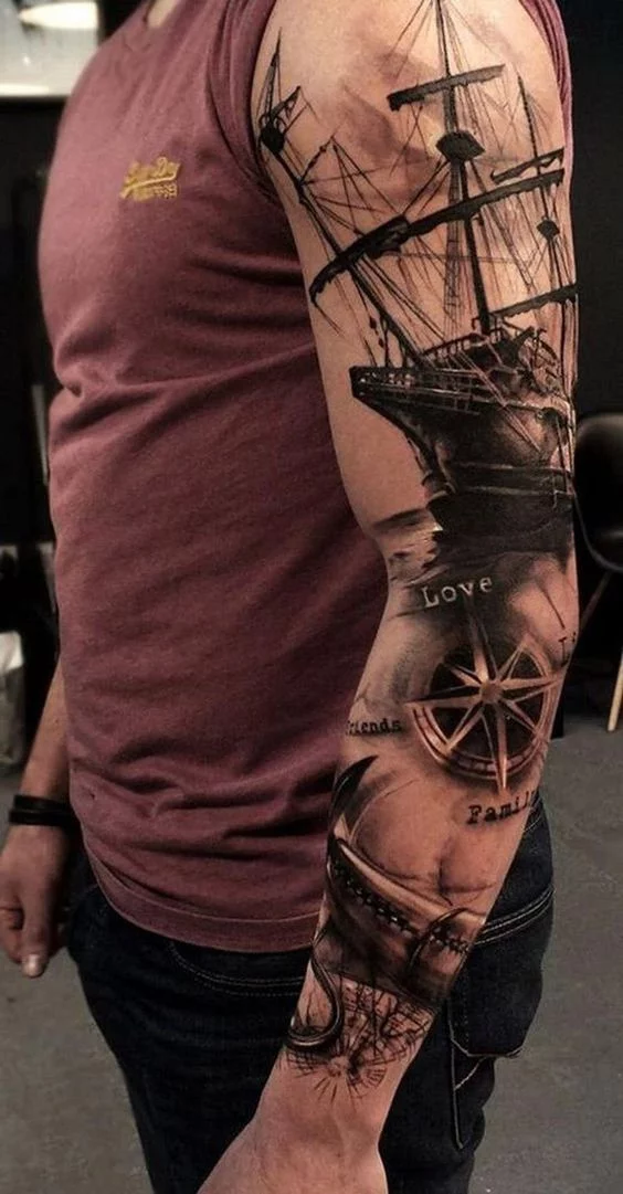 44 pirate tattoo Ideas Best Designs  Canadian Tattoos