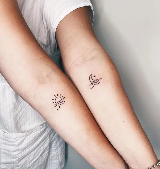 26 Best Friend Tattoos So You Can Match With Your RideOrDie  Glamour UK