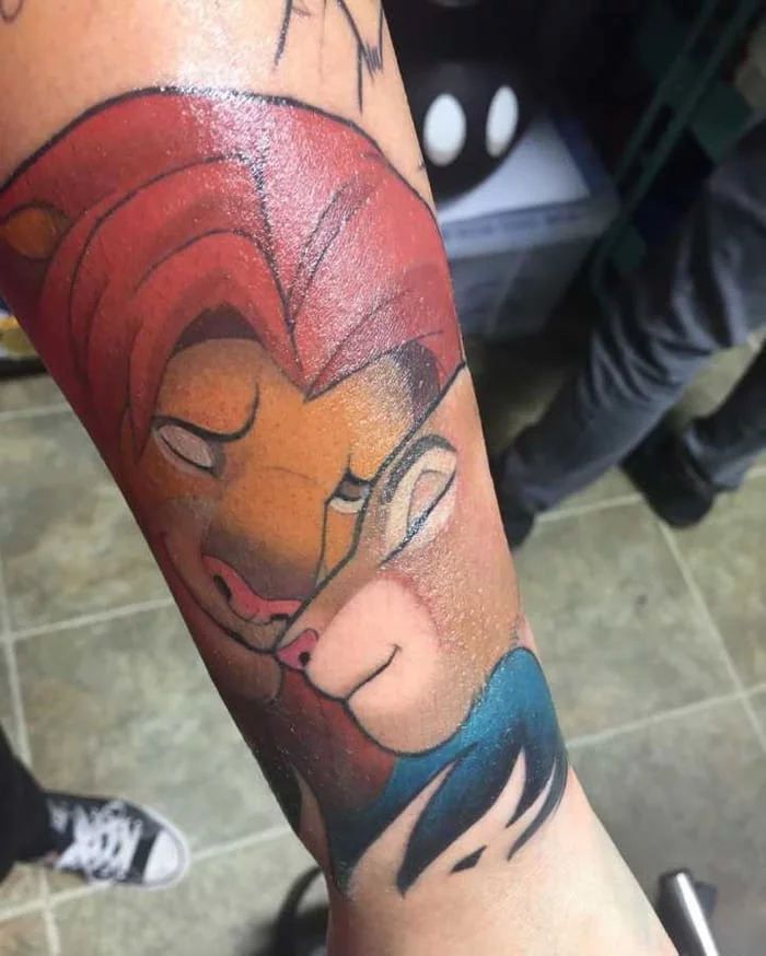 mufasa in Tattoos  Search in 13M Tattoos Now  Tattoodo
