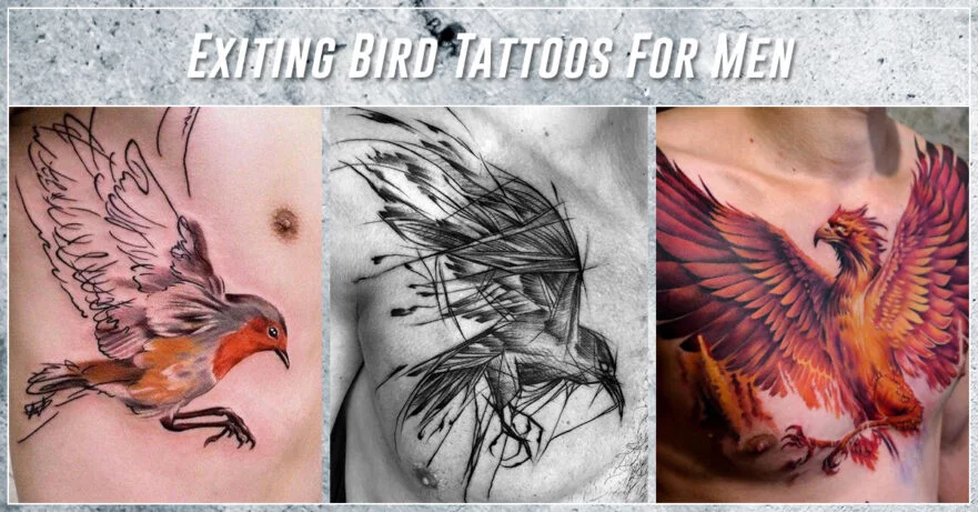 Remarkable Bird Tattoo  InkStyleMag