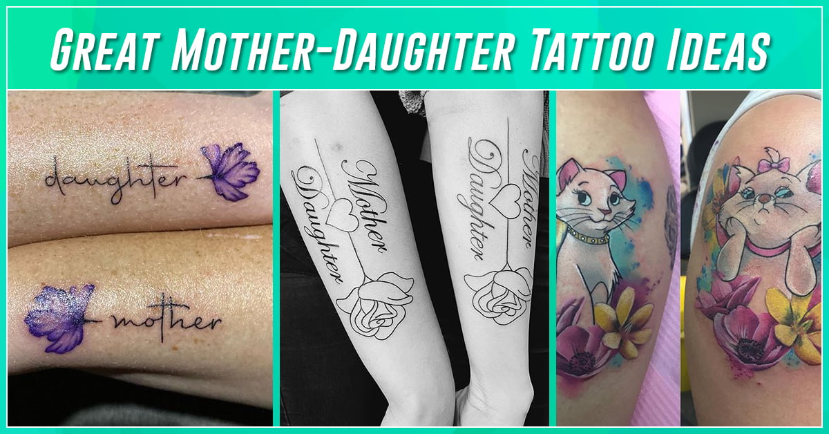 15 Mother  Daughter Tattoos That Will Melt Your Heart  100 Tattoos
