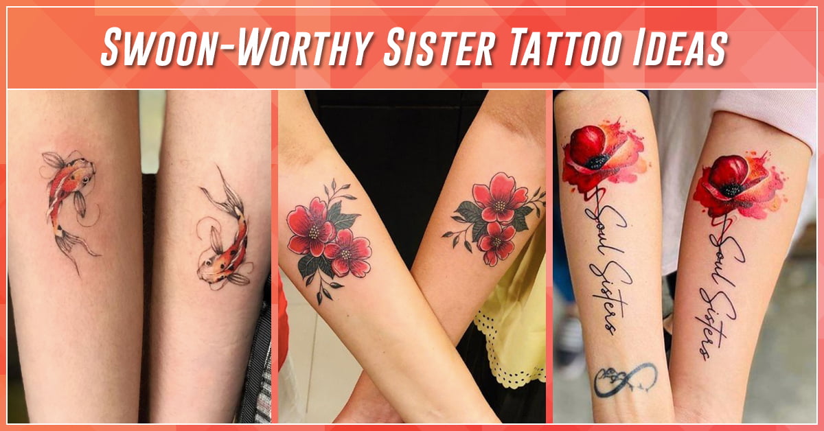 28 Sister Tattoo Designs to Share the Loving Bond Between You and Your  Sister With the World  YouTube