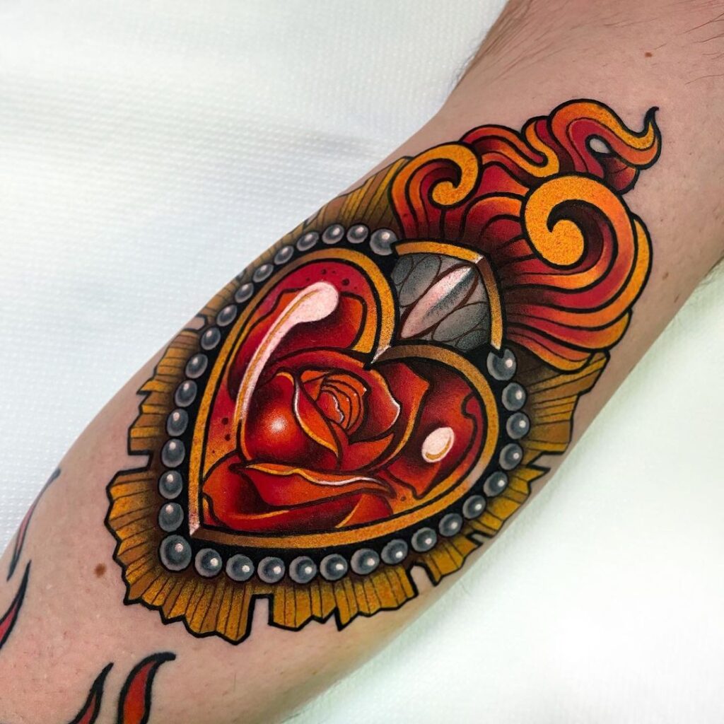 60 Beautiful Heart Tattoos We Simply Can't Stop Looking At – Meanings ...