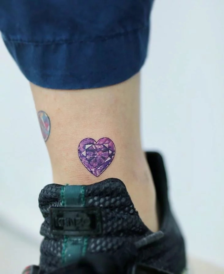 Details 90 about purple heart tattoo super hot  indaotaonec