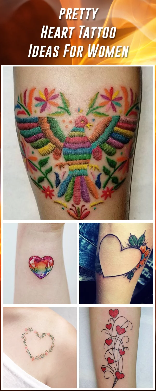 Wear Your Heart on Your Sleeve or Anywhere with These Breathtaking Heart  Tattoos 