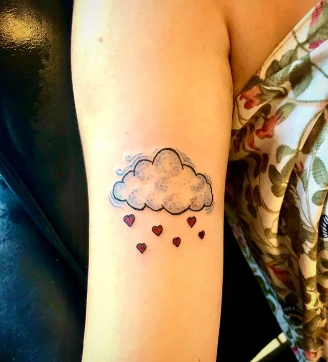 Aggregate 66 cloud tattoos on chest latest  incdgdbentre