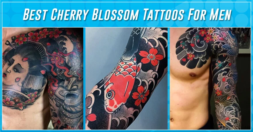 40 Prettiest Cherry Blossom Tattoo Design Ideas with Meaning