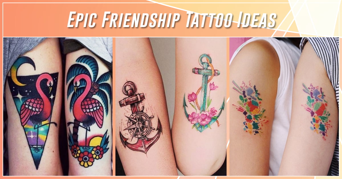 Stick and poke friendship tattoos by Kate Kalula  Tattoogridnet