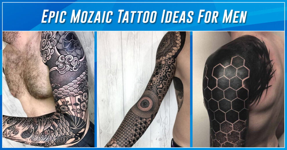 60 Wonderful Mosaic Tattoos that Showcase Creative and Intricate Designs