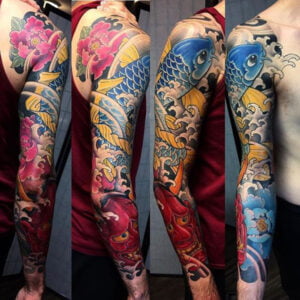 60 Stunning Koi Fish Tattoo Ideas that are Both Traditional and Unique ...