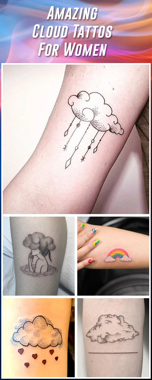 Super enjoyed this on a lovely lady Got to talk about fishys too   rainbowtattoo tattoo tattoos tattooing rain  Rainbow tattoos Cloud  tattoo Rain tattoo