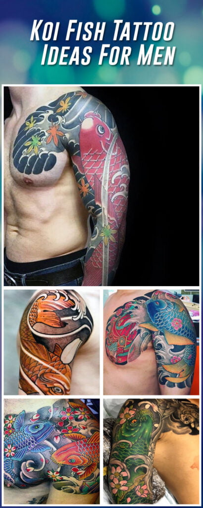 60 Stunning Koi Fish Tattoo Ideas that are Both Traditional and Unique ...