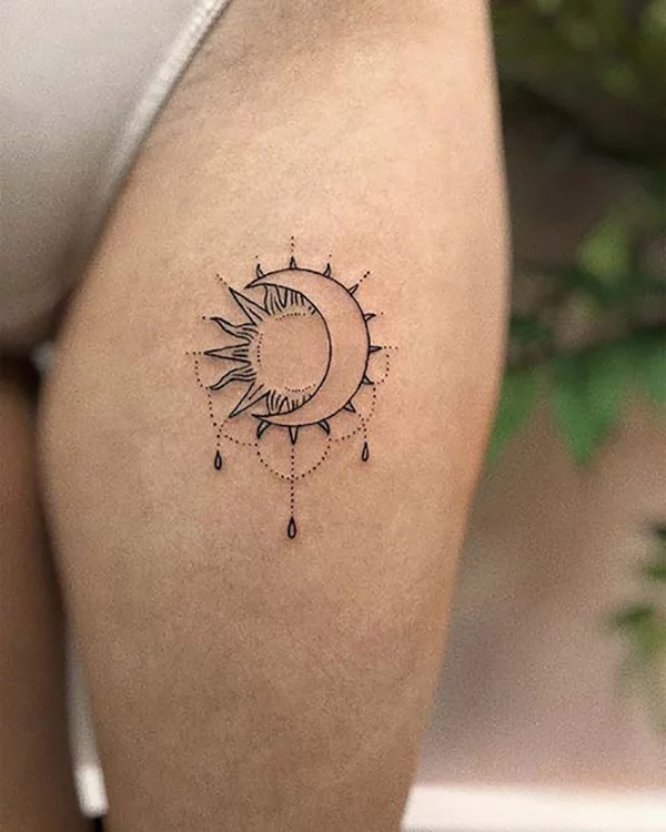 Top 67 Best Simple Sun Tattoo Ideas  2021 Inspiration Guide