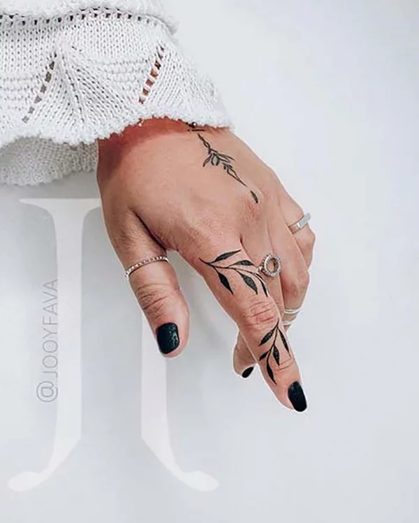 101 Best Vine Finger Tattoo Ideas That Will Blow Your Mind  Outsons