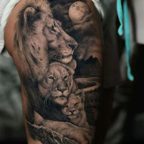 Top 91 Lioness Tattoo Ideas 2022 Inspiration Guide  Next Luxury