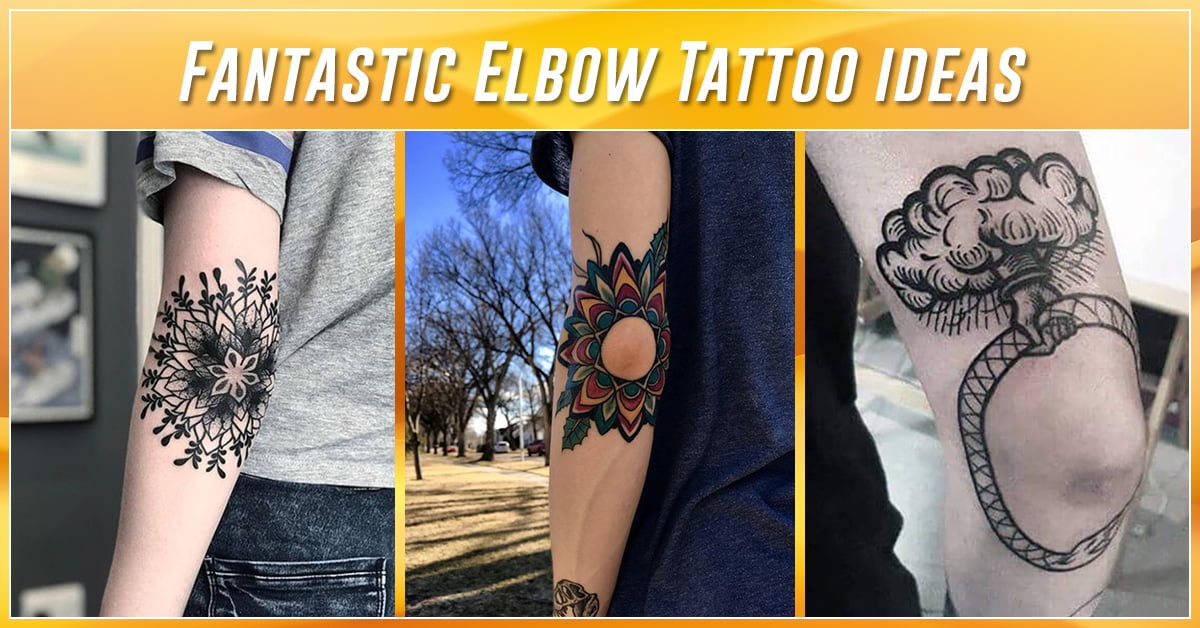 Elbow tattoo  meaning photos sketches and examples