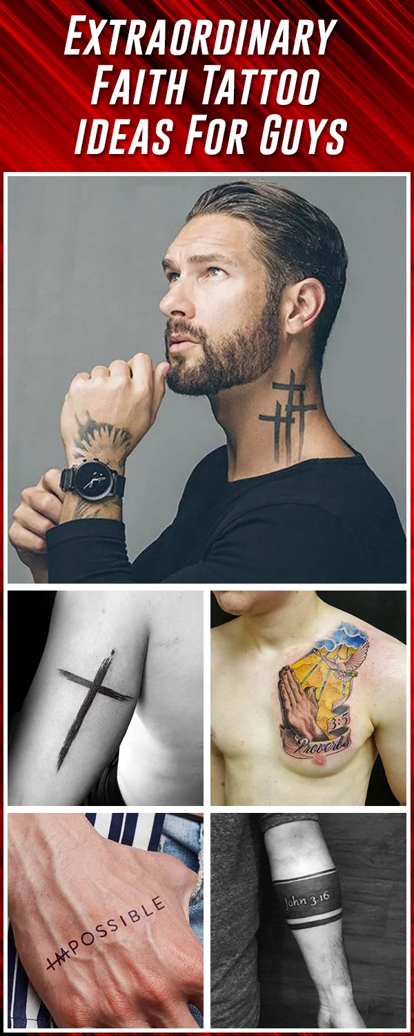 15 Christian Tattoos  Inspiring Ideas for Bible Verse  Symbol Tattoos