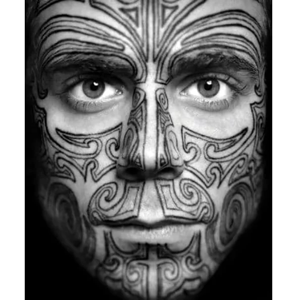 Full Body Tattoo Girl Face 11  Full Image