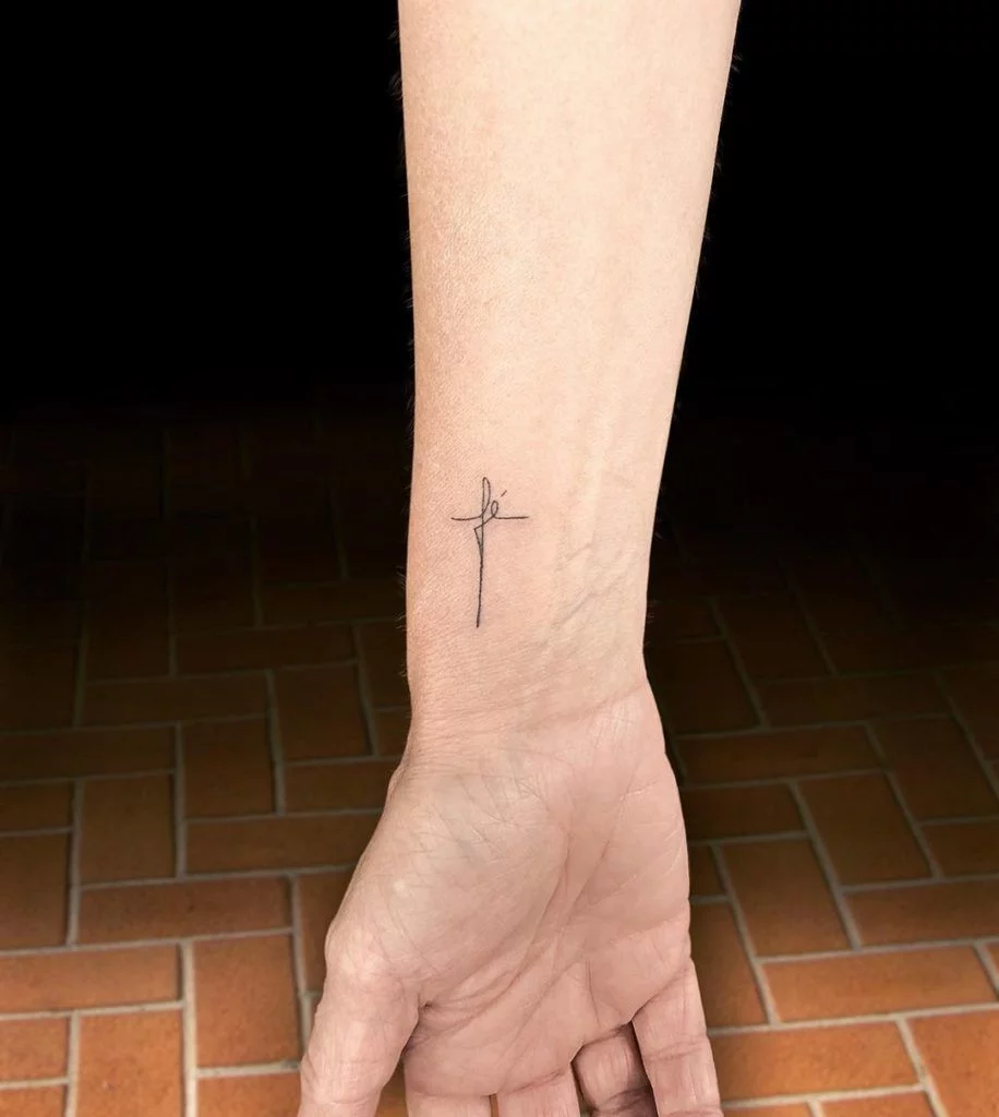 Top 69 cursive faith tattoo  thtantai2