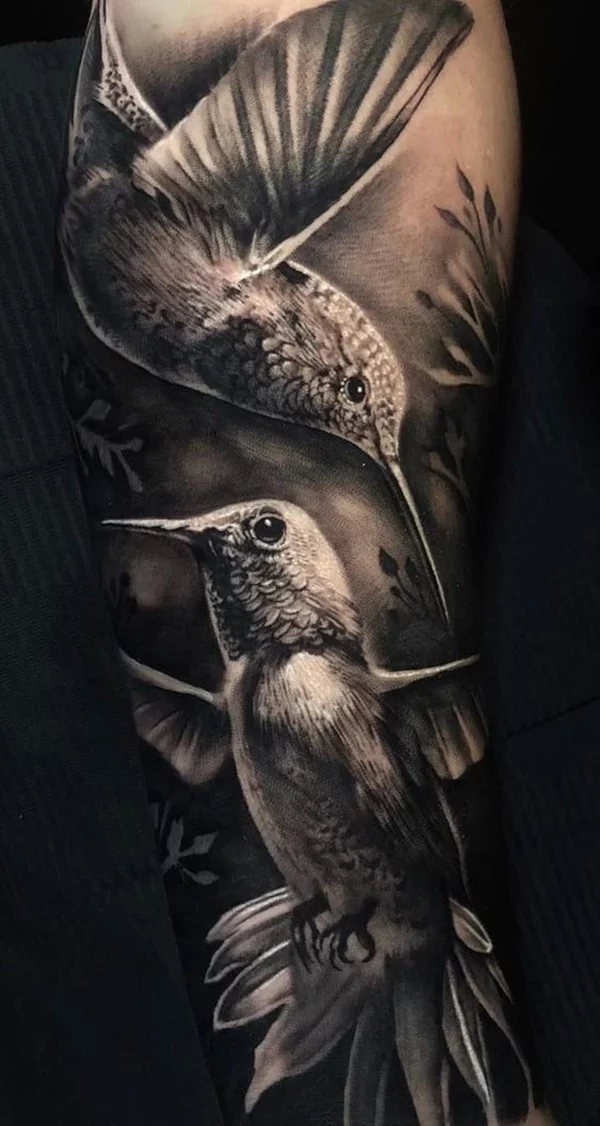 48 Greatest Hummingbird Tattoos of All Time  TattooBlend