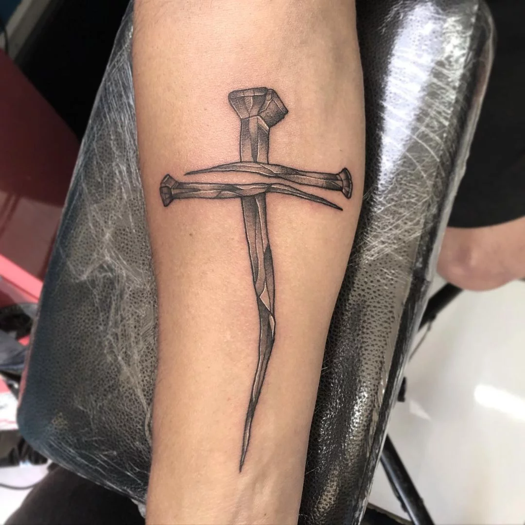 30 Cross Tattoo Designs for Men  Meaning  The Trend Spotter