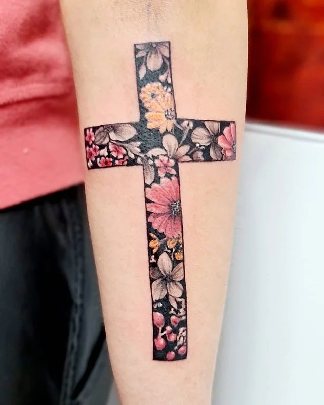 50 Creative Cross Tattoo Designs  Art and Design
