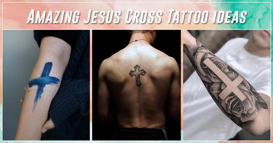 70 Adorable Cross Tattoos On Shoulder  Tattoo Designs  TattoosBagcom